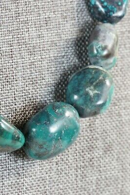 Navajo Turquoise Nugget Necklace - Native American - High Lonesome Trading
