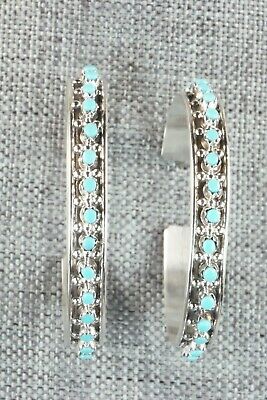 Turquoise & Sterling Silver Earrings - Joanne Cheama
