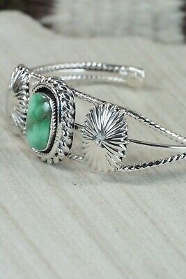 Turquoise & Sterling Silver Bracelet - Annie Spencer