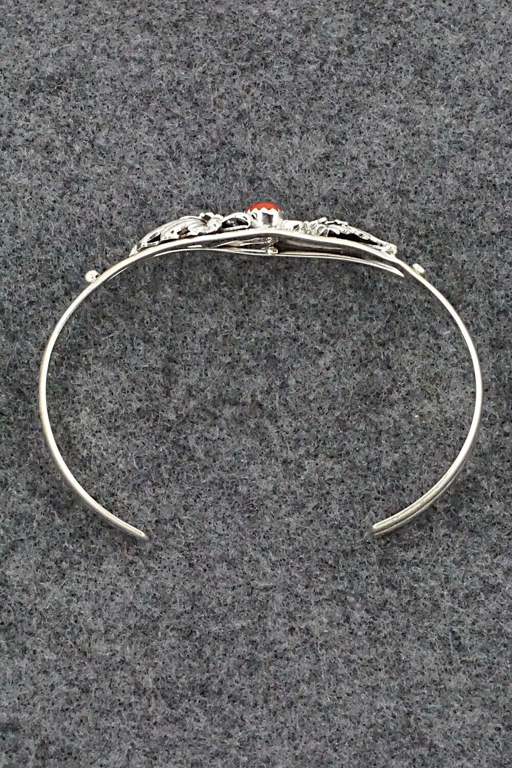 Coral & Sterling Silver Bracelet - Judy Largo