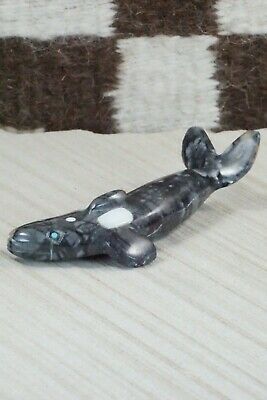 Whale Zuni Fetish Carving - Todd Etsate