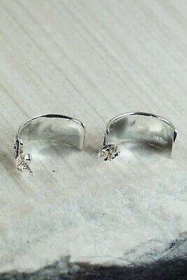 Sterling Silver Floral Earrings - Tom Dinesto