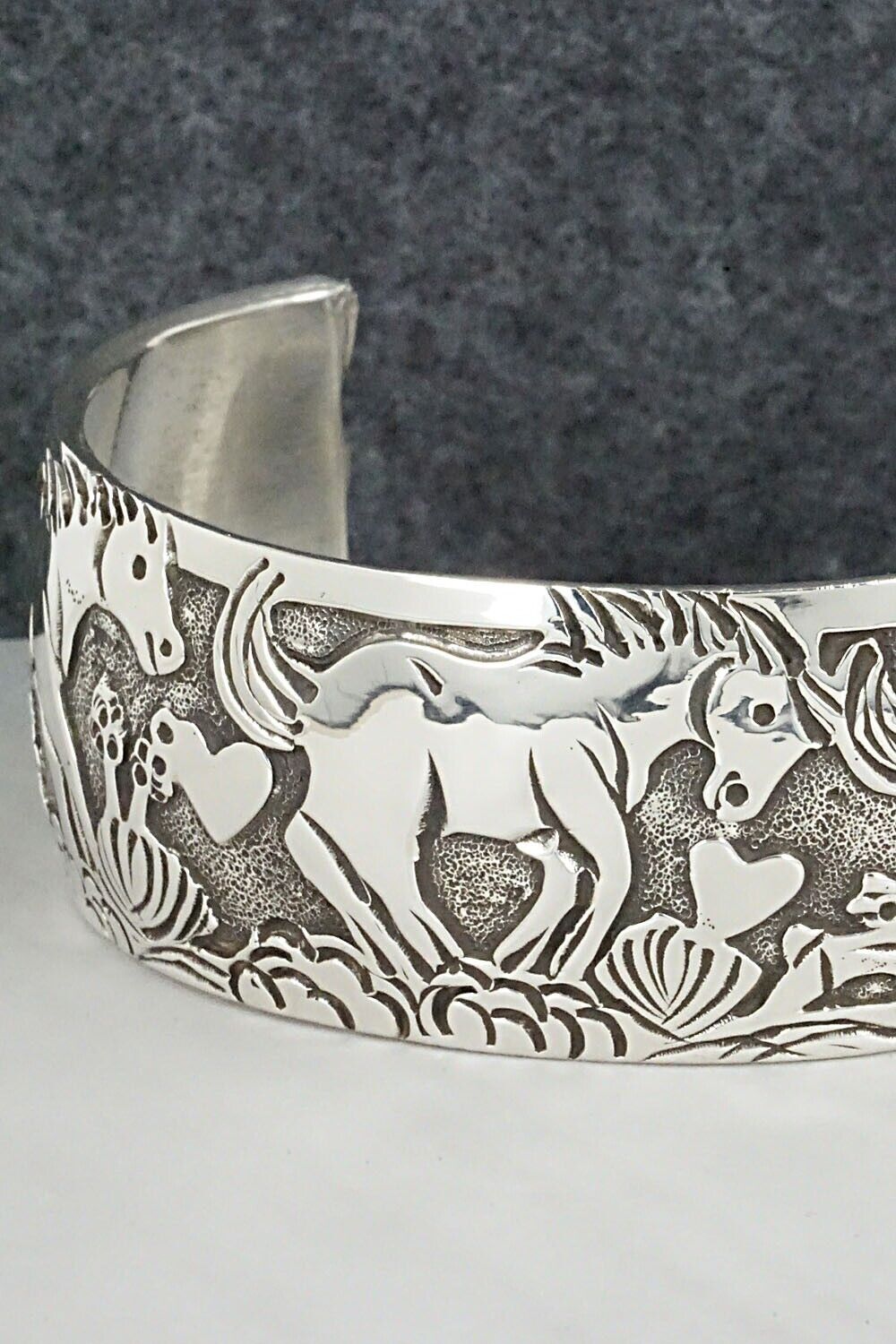 Sterling Silver Bracelet - Lloyd Becenti