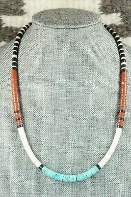 Multi Stone Necklace - Torevia Crespin