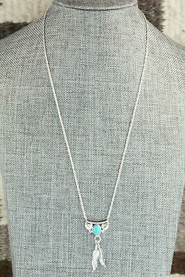 Turquoise & Sterling Silver Necklace - Sharon McCarthy