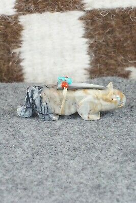 Mountain Lion Zuni Fetish Carving - Alex Tsethlikai
