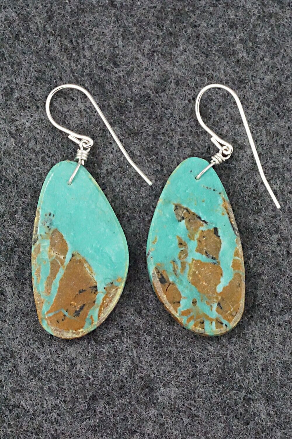 Turquoise & Sterling Silver Earrings - Sharon Abeyta