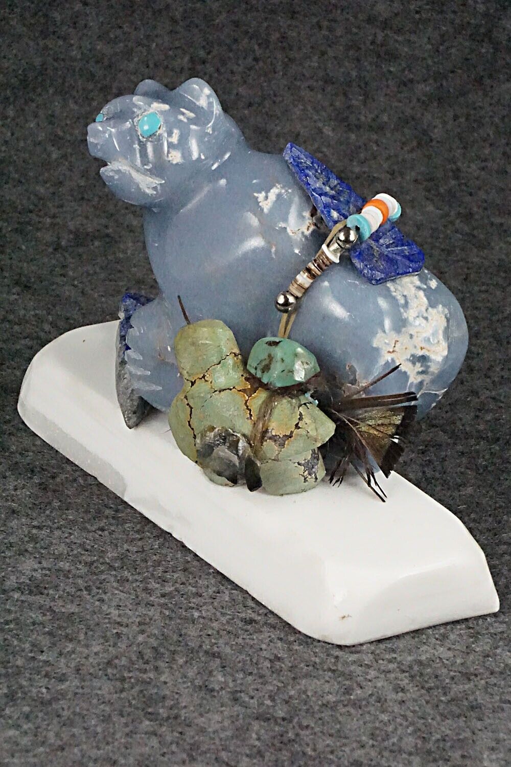 Bear Zuni Fetish Carving - Lance Deysee