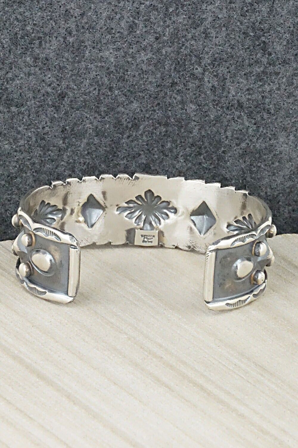 Turquoise & Sterling Silver Bracelet - Tim Yazzie