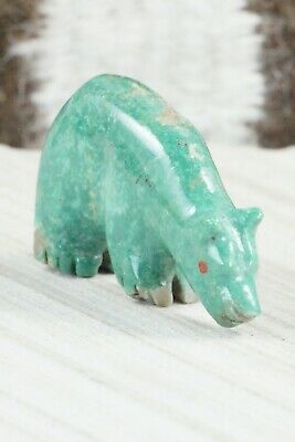 Bear Zuni Fetish Carving - Andres Quandelacy