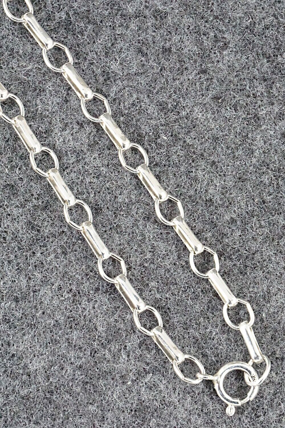 Turquoise & Sterling Silver Necklace - Annie Spencer