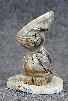 Rabbit Zuni Fetish Carving - Stafford Chimoni
