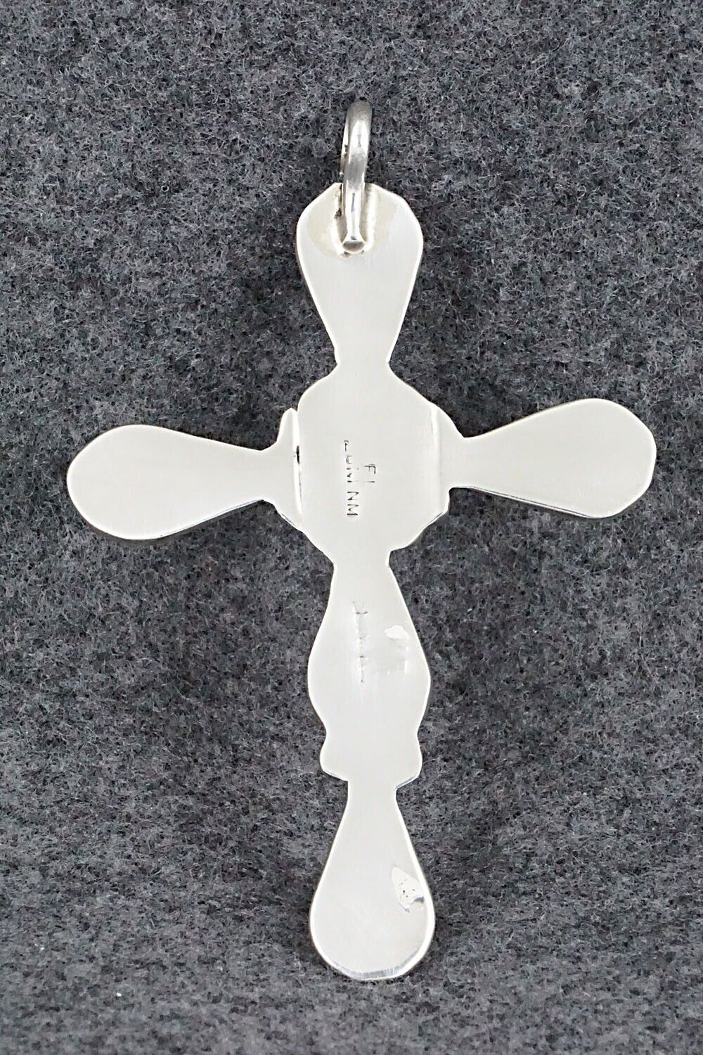 Multi Stone & Sterling Silver Pendant - Florency Lucio