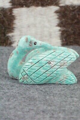 Swan Zuni Fetish Carving - Cody Cheama