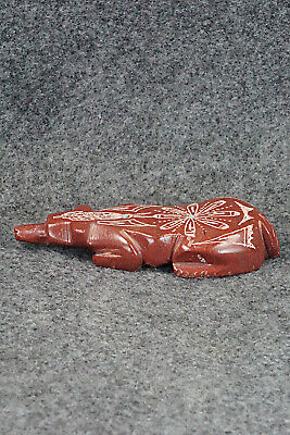 Badger Zuni Fetish Carving - Adrian Cachini