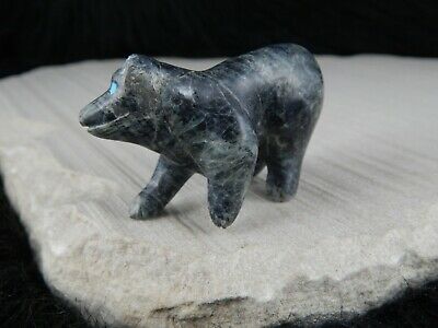 Bear Zuni Fetish Carving - Calvin Weeka - High Lonesome Trading