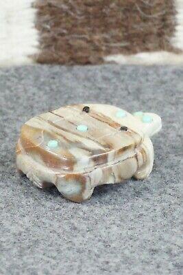 Turtle Zuni Fetish Carving - Taylor Gia - High Lonesome Trading