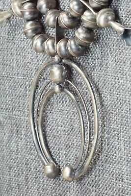 Sterling Silver Squash Blossom & Earrings Set - Phil Garcia