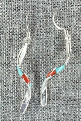 Multi Stone & Sterling Silver Earrings - Ira Johnson