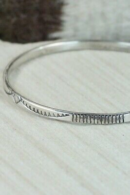 Sterling Silver Bangle - Elaine Tahe