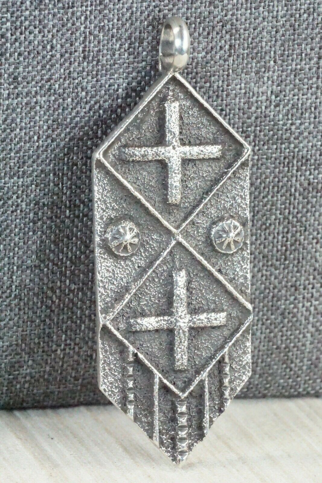 Sterling Silver Pendant - Stanford Yazzie