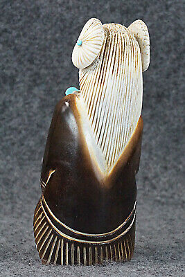 Corn Maiden Zuni Fetish Carving - Claudia Peina