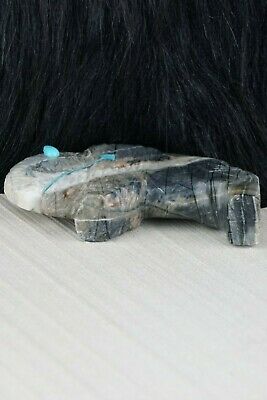 Buffalo Zuni Fetish Carving - Kevin Quam - High Lonesome Trading