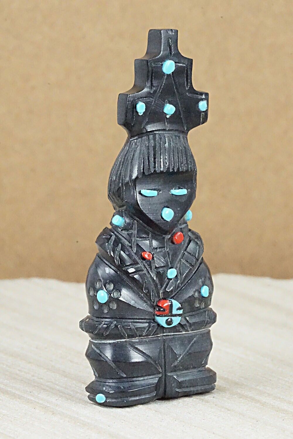 Corn Maiden Zuni Fetish Carving - Danette Laate