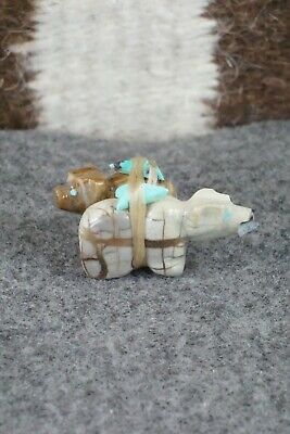 Bear Zuni Fetish Carving - Jeff Eriacho