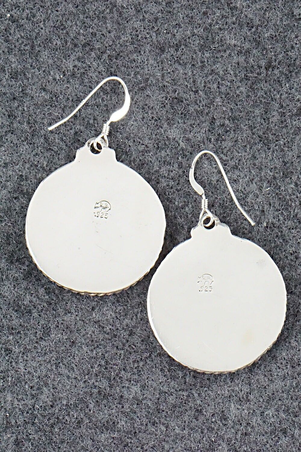 Turquoise & Sterling Silver Earrings - Genevieve Francisco