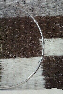 Navajo Sterling Silver Bangle - Elaine Tahe