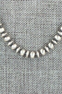 Sterling Silver Navajo Pearl Necklace - Jan Mariano
