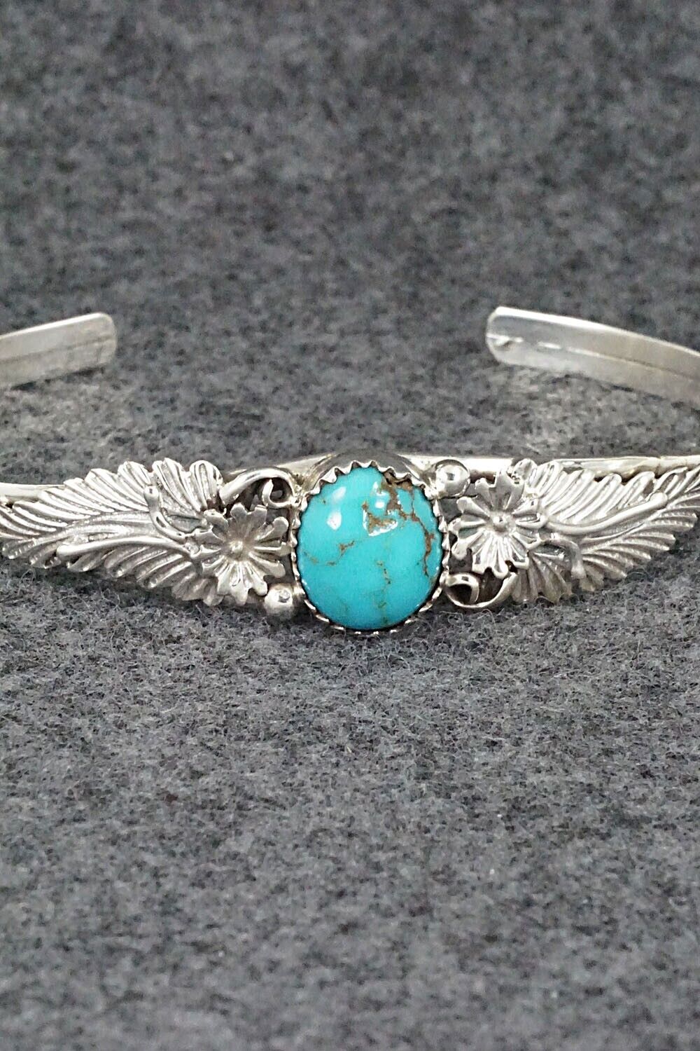 Turquoise & Sterling Silver Bracelet - Harris Largo