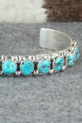 Turquoise and Sterling Silver Bracelet - Darleen Begay