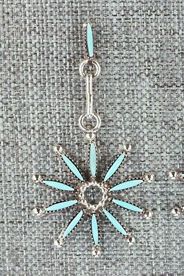 Turquoise & Sterling Silver Earrings - Yvette Kaamasee