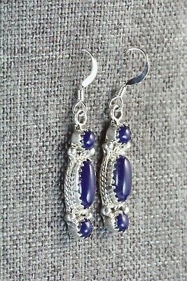 Lapis & Sterling Silver Earrings - Harris Largo