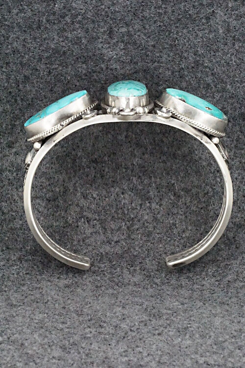 Turquoise & Sterling Silver Bracelet - Derrick Gordon