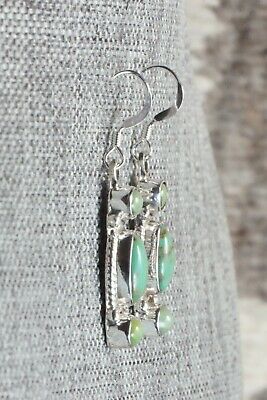 Turquoise & Sterling Silver Earrings - Harris Largo