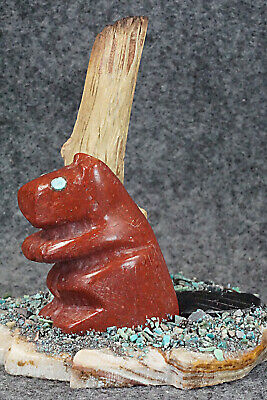 Beaver Zuni Fetish Carving - Justin Natewa