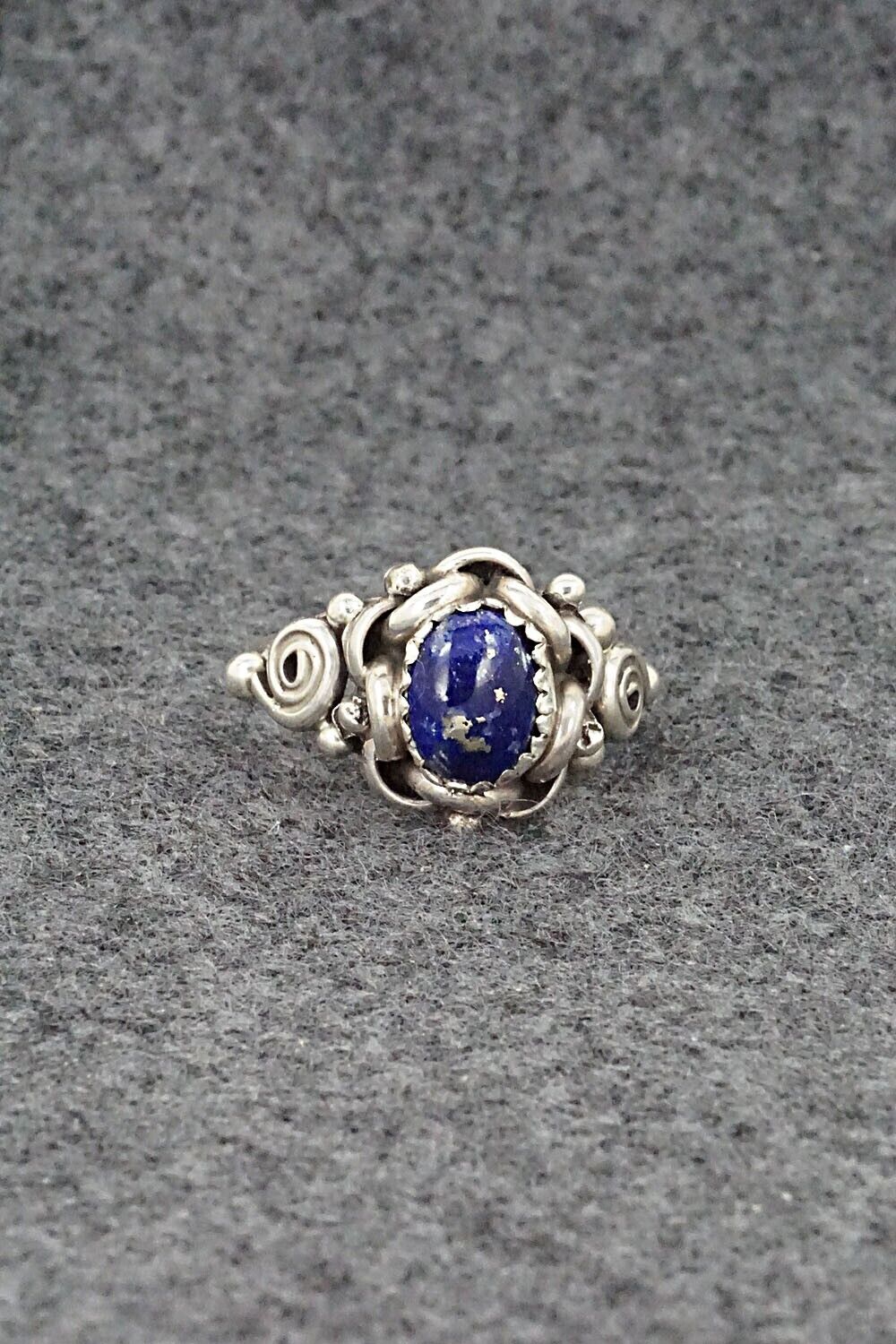 Lapis & Sterling Silver Ring - Maritta Martinez - Size 7.25