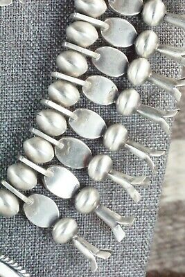 Spiny Oyster & Sterling Silver Squash Blossom Set - Selina Warner - High Lonesome Trading