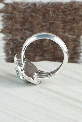 Turquoise & Sterling Silver Ring - Irvin Tsosie - Size 9.25