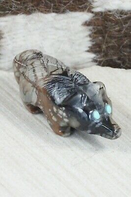 Wolf Zuni Fetish Carving - Taylor Gia