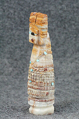Corn Maiden Zuni Fetish Carving - Carl Etsate