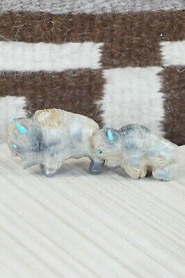 Buffalo Zuni Fetish Carving - Kevin Quam