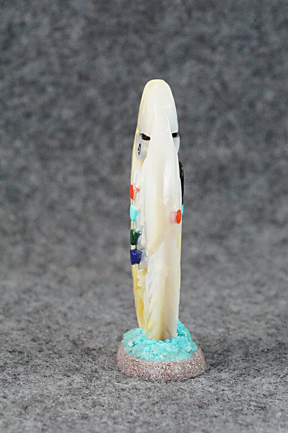 Corn Maiden Zuni Fetish Carving - Vickie Quandelacy