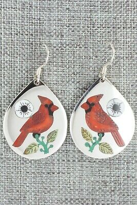 Multi Stone & Sterling Silver Earrings - Ruddell & Nancy Laconsello