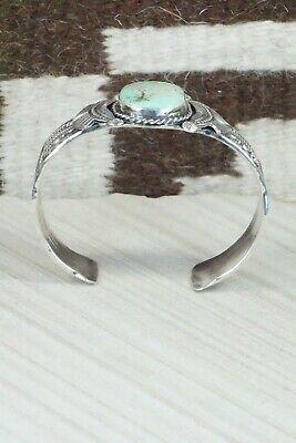 Turquoise & Sterling Silver Bracelet - Garrett Hale - High Lonesome Trading