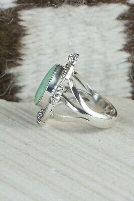 Turquoise & Sterling Silver Ring - Irvin Tsosie - Size 6.5