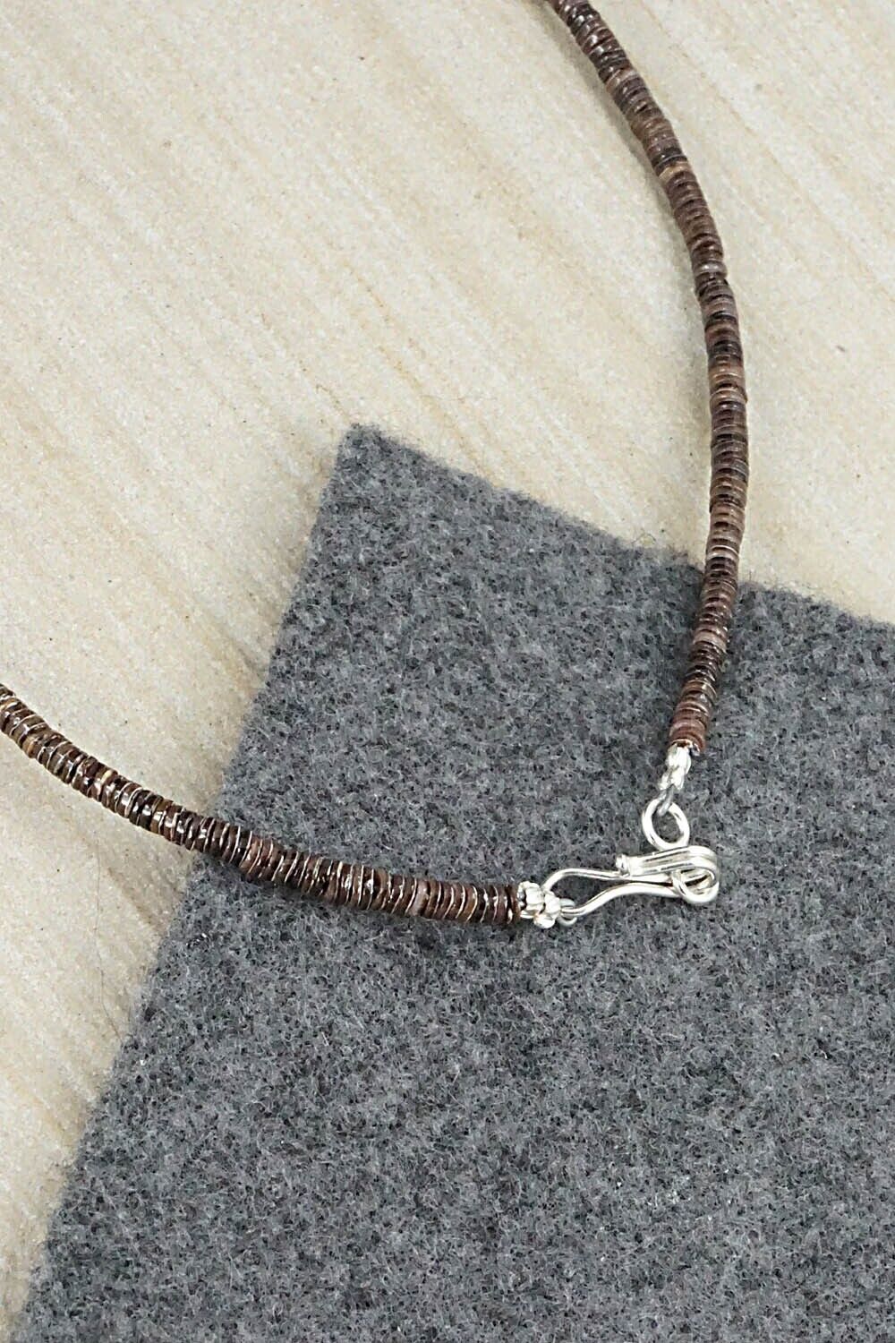 Multi Stone and Sterling Silver Necklace - Helen Tsosie